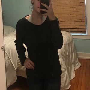 Express Charcoal Gray Sweater